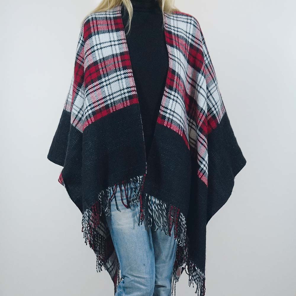poncho look